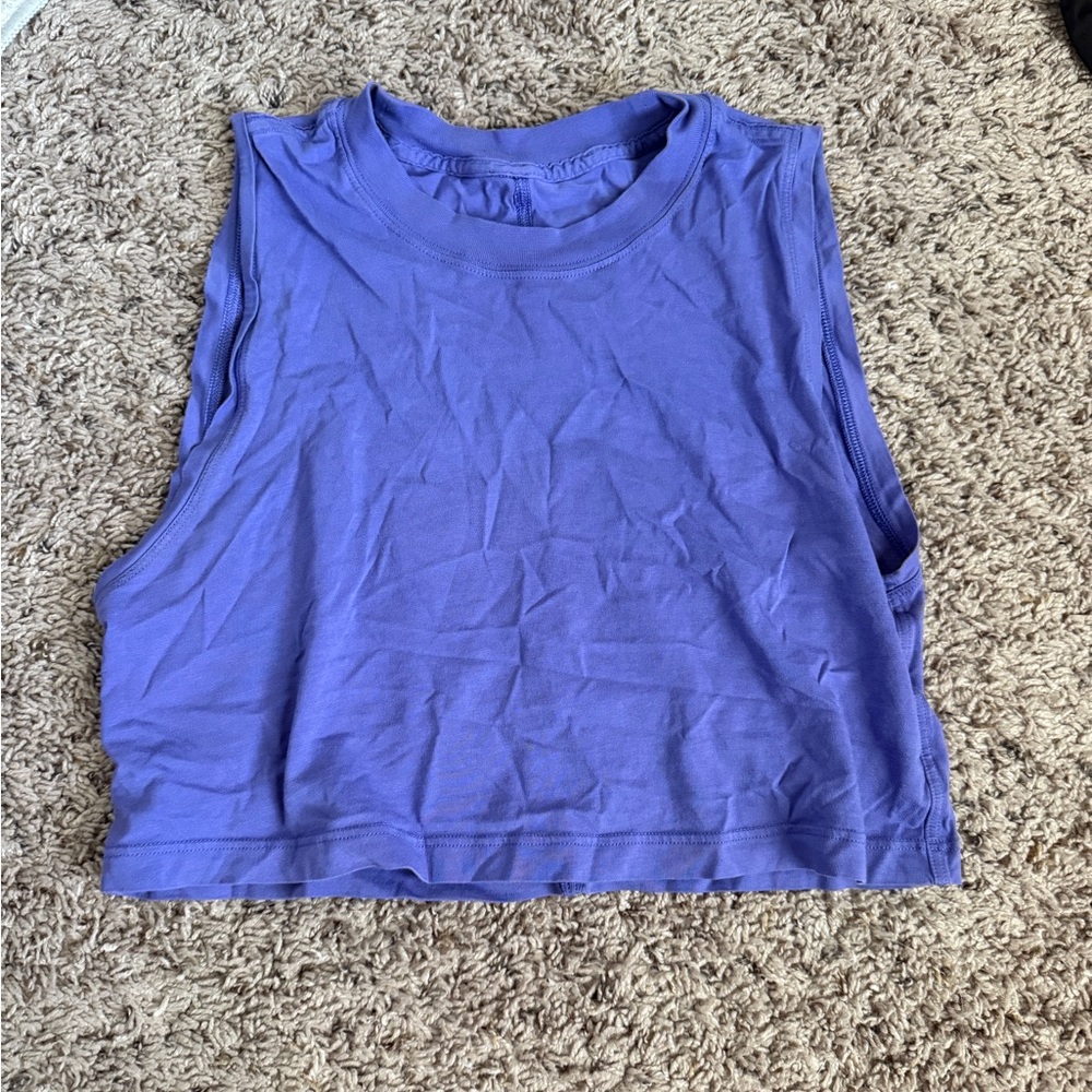 Lululemon purple tank top